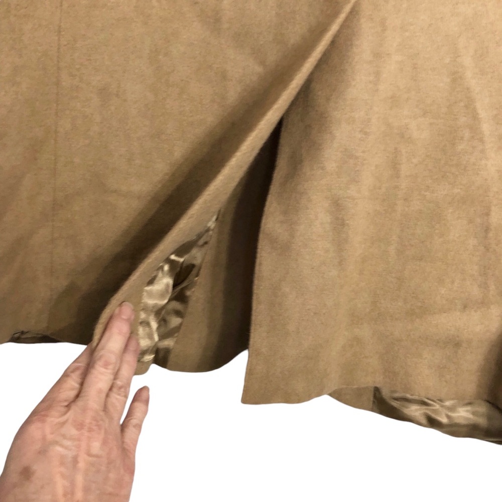Vintage 100% camel hair men’s two button blazer Size 42 Regular - Picture 6 of 12